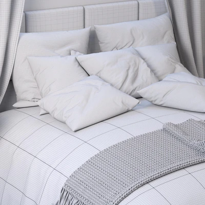 Set of bed linen with decor — Ver 2