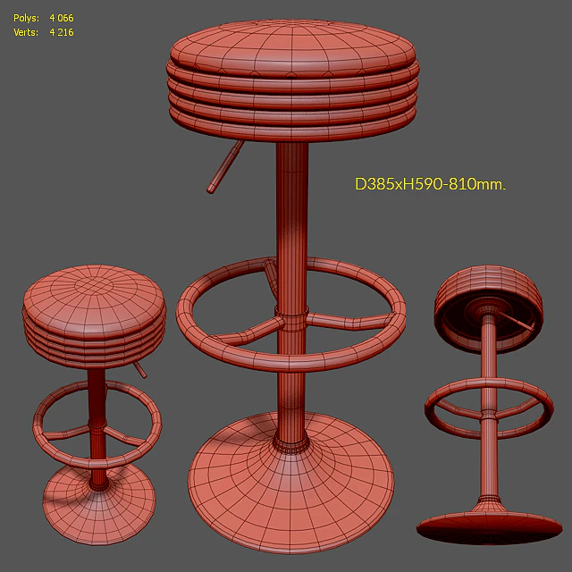Barstool Constantino Detroit Bar stool — Descargar