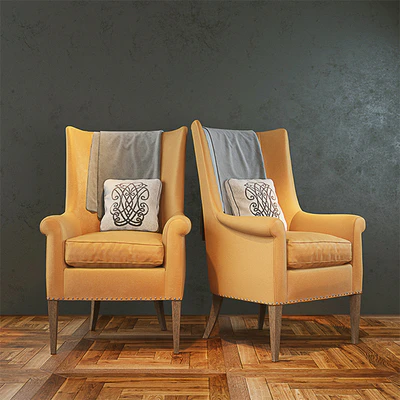 The New Classics Armchair (4 materials) — Ver 2