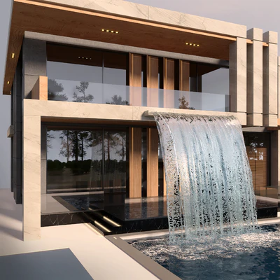 Villa with pool — Вид 2
