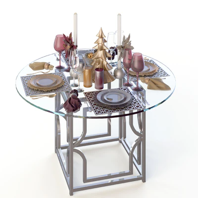 NewYear set table — Ver 1