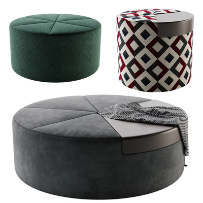 Flou Moon Pouf — Вид 1