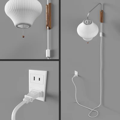 Nelson Bubble Wall Sconce Cabled Collection — Ver 4