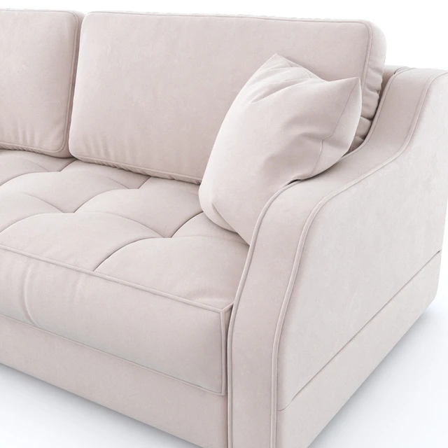 Sofa - bed "Rolf", pink, velor from Hoff — Descargar