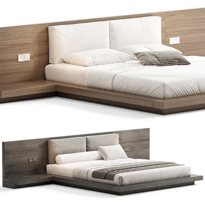 Double bed By elmalekfurniture, Double bed — Ver 5