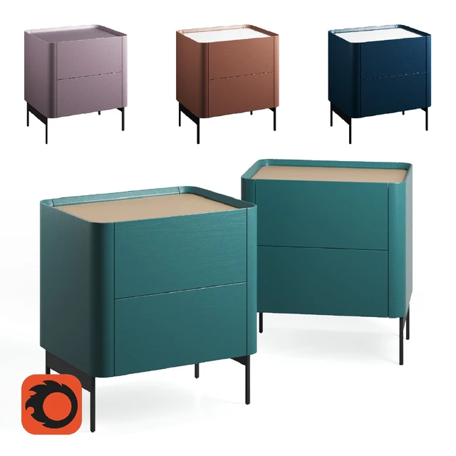 Nightstand Iris Modern — Скачать