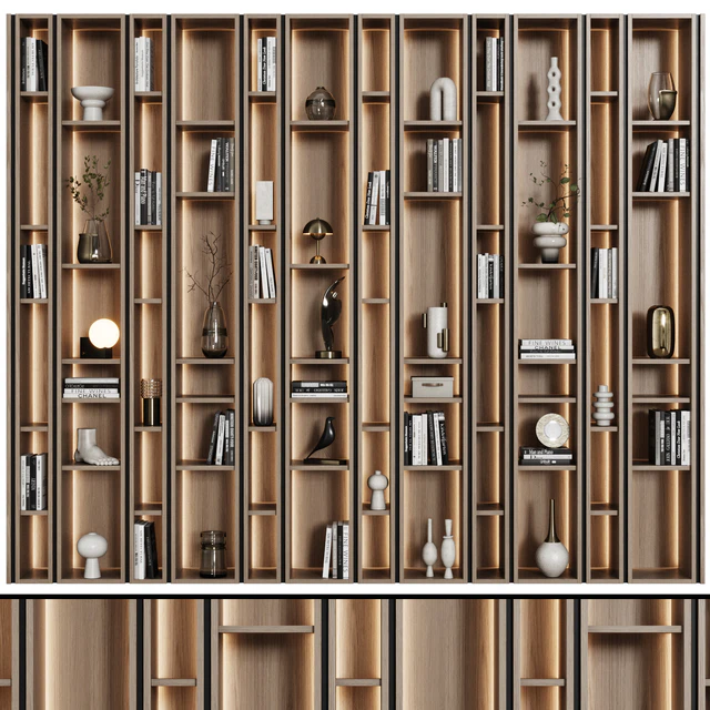 Modern Modular Shelving 01 — Descargar