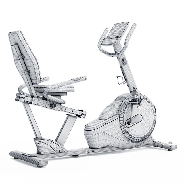 Horizontal exercise bike Hop-Sport HS-060L. Training apparatus — Descargar