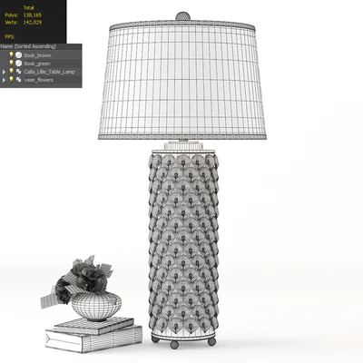 Uttermost Calla Lillies Table lamp — Ver 3