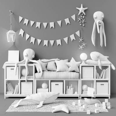 Toys and furniture set 26 — Ver 2