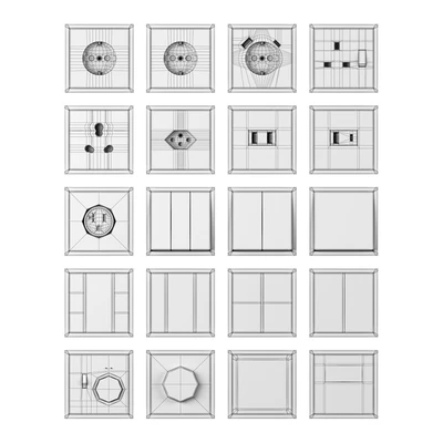 Jung LS 990 matt black and white — Вид 3