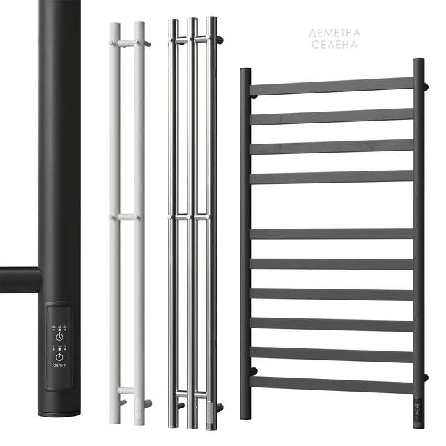 Heated towel rail Point Demetra Selena — Descargar