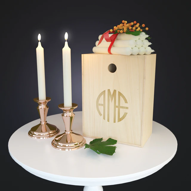 Decor Set Copper Candle Set — Descargar