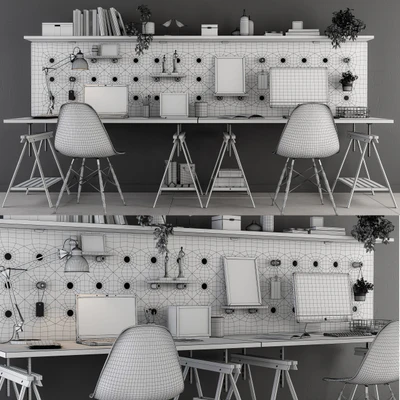 Loft style office — Ver 2