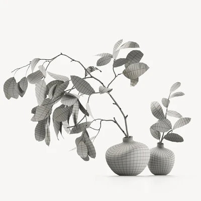 Branches in vases — Ver 4