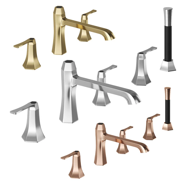 Deck mounted bath mixer Cisal Cherie — Descargar