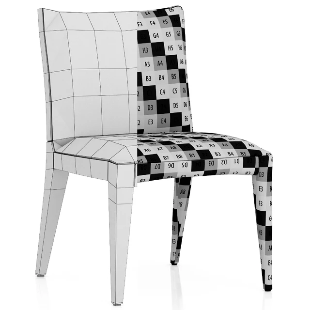 Coco Rebublic The Cara Leather Dining Chair — Скачать
