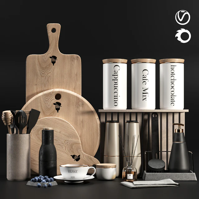 Kitchen Decor Set 03 — Descargar