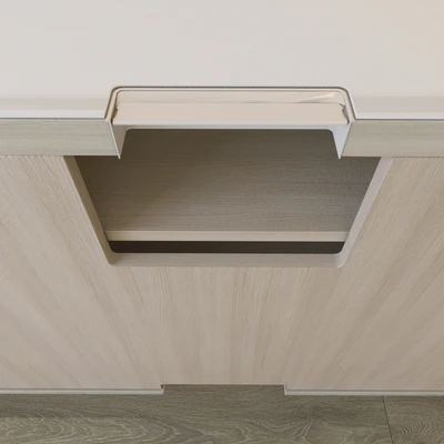 Тумба IKEA BESTO с картинами — Вид 2