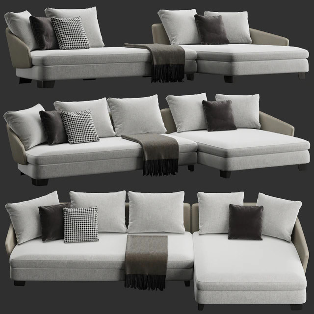 Minotti Lawson corner sofa — Descargar