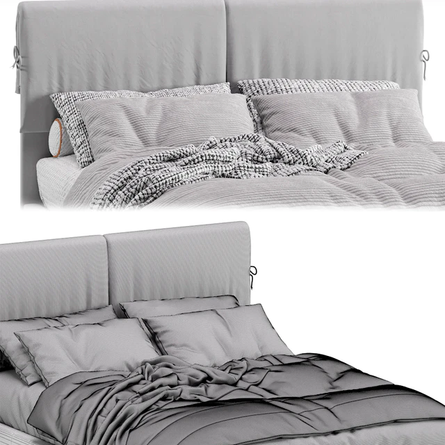 Bed Siteno Minced 140 Barhat Beige by Divan.ru / Bed Siteno — Descargar