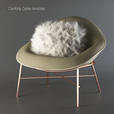 Comforty Oyster Armchair — Ver 1