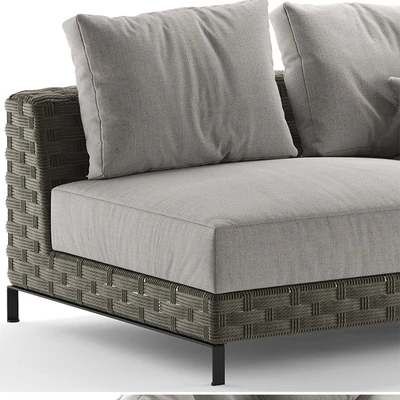 Диван bebitalia Ray Outdoor Natural — Вид 2