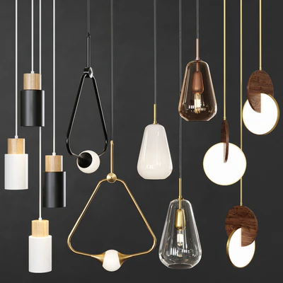 Pendant lights set 048 — Descargar