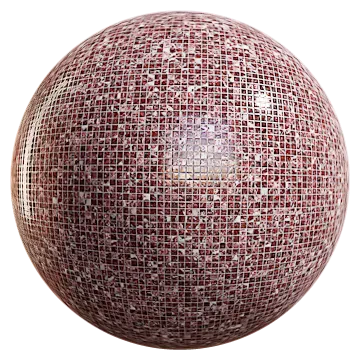 rosso levanto marble mosaic tiles 001 — Descargar