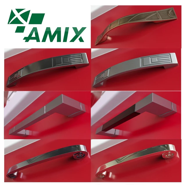 Мебельные ручки фирмы AMIX Модерн vol.3 вторая часть — Скачать