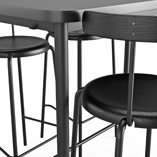 Bar table and chair Tymmaryd Yngvar — Descargar