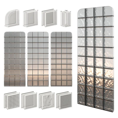 Glass Block Wall 08 — Вид 1