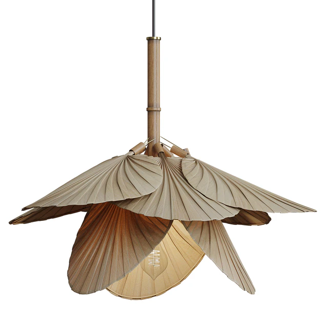 Dry leaf chandelier — Descargar