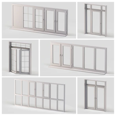 Parametric uPVC window — Ver 2