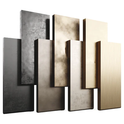 Metal Materials LuxLucia Casa - 7 Colors Set02M1 — View 1