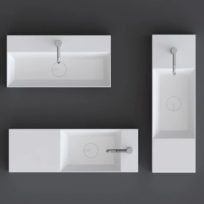 Alice Ceramica Spy Washbasin Set 2 — Ver 3