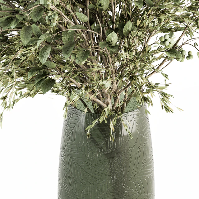 Bouquet - Green Branch in vase 59 — Descargar