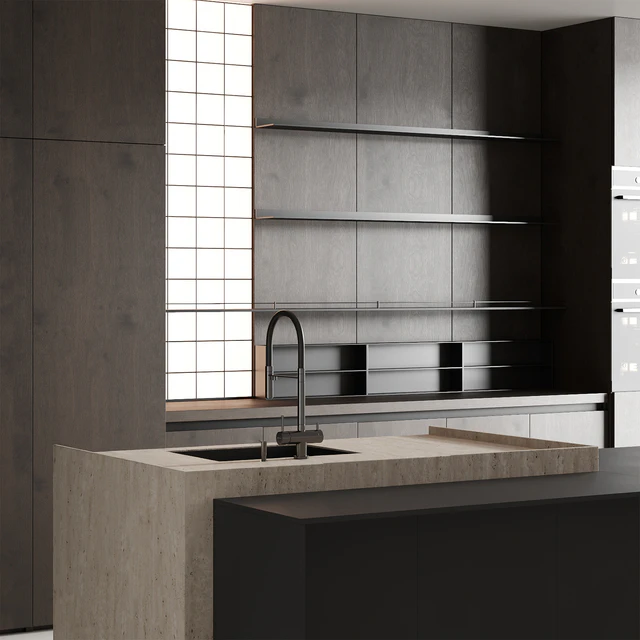 Modern kitchen with island 13 — Descargar