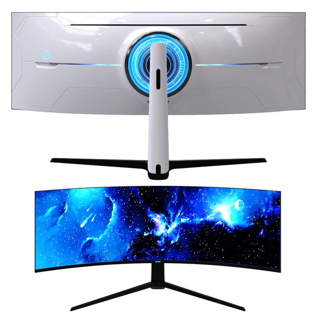 samsung odyssey G9 curved gaming display monitor wide screen — Descargar