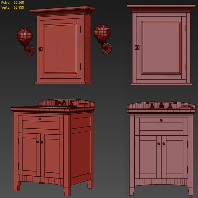 CARTWRIGHT POWDER ROOM VANITY — Скачать