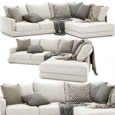 Tully sofa with chaise — Вид 1