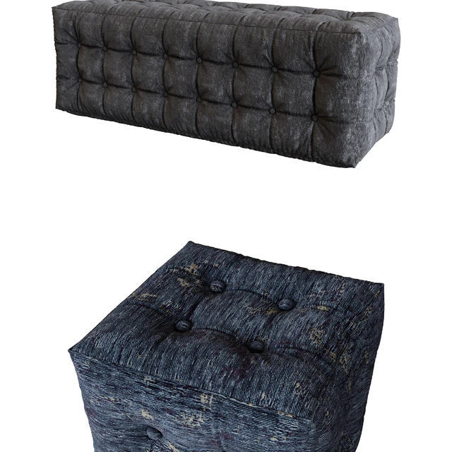Pouf Set — Скачать