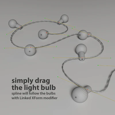 Editable Garland Lights Set 2 — Ver 3