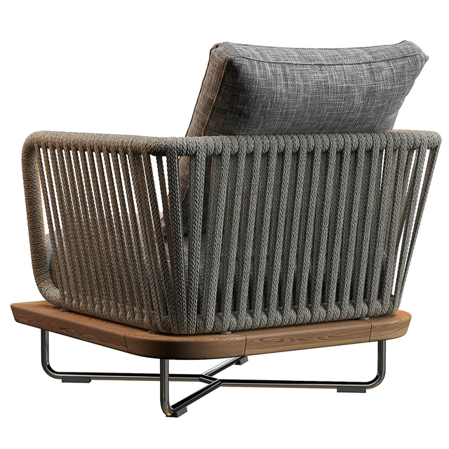 Sunray armchair Minotti outdoor — Скачать