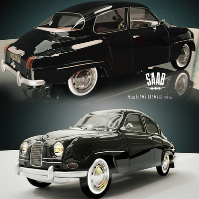 Saab 96 (1960-1964) 38hk — Скачать