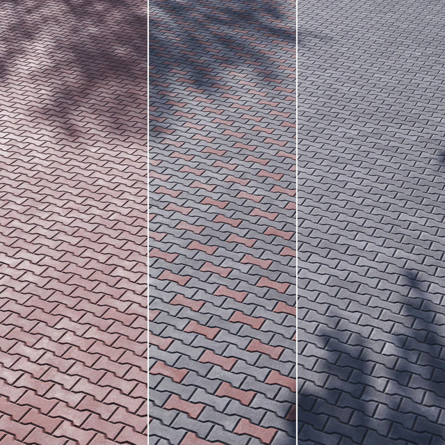 Paving Concrete Set 02 — Скачать