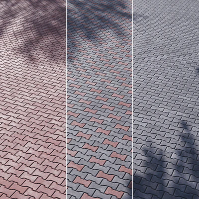 Paving Concrete Set 02 — descargar