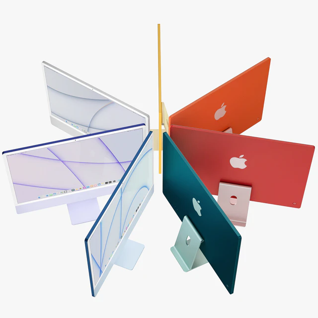 Apple iMac 24-inch all colors 2021 — Скачать