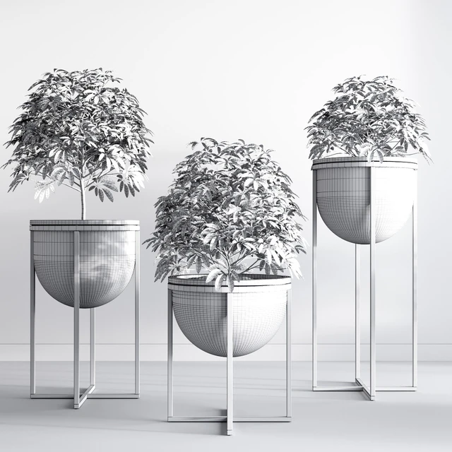Eden cross base standing planters set — Descargar