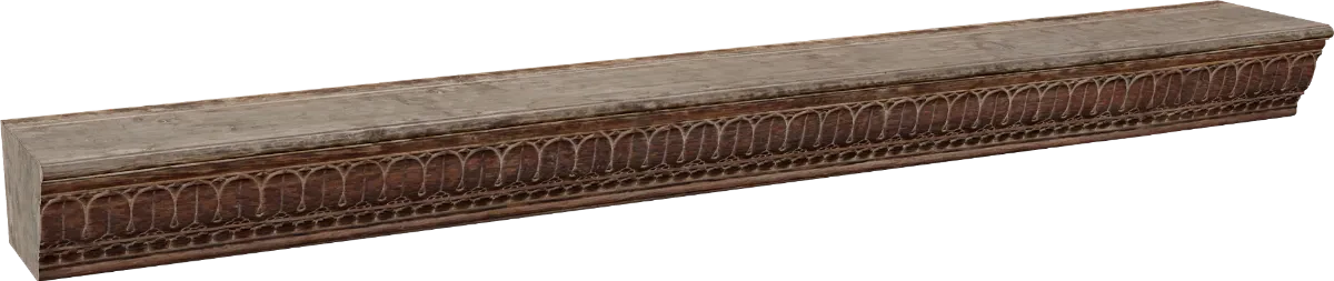 modular wooden base trim 001 — Скачать